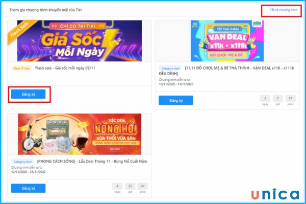 Một cách để mua hàng tiết kiệm trên Tiki là tham khảo mục Flash Sale giá sốc