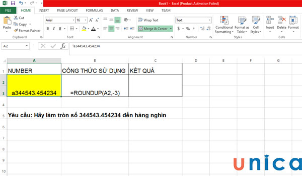 Kết quả nhận được