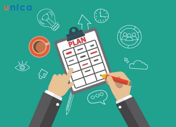 Lập kế hoạch công việc và đặt mục tiêu cần làm
