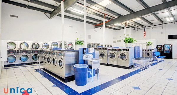 Mở tiệm giặt ủi lấy liền