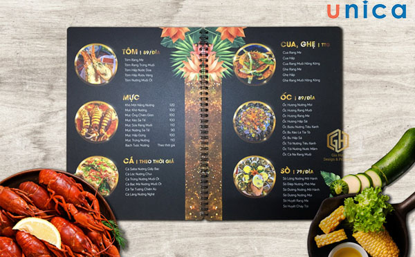 Thiết kế thực đơn độc đáo