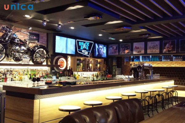 Mô hình nhà hàng Snack Bar