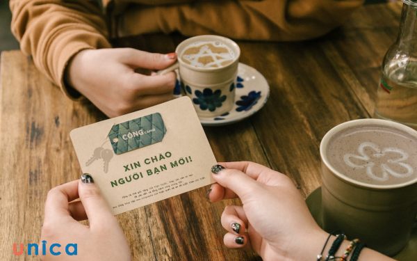 Phát hành thẻ thành viên cho khách tới quán