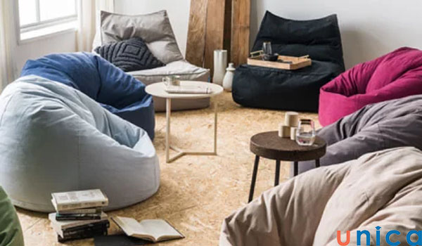 Ý tưởng quán cà phê ghế lười