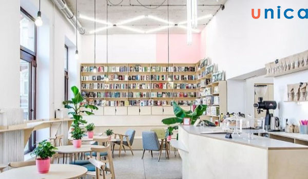 Tiềm năng của mô hình kinh doanh quán cafe sách