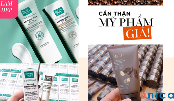 Tuyệt đối không nhập mỹ phẩm fake, trộn