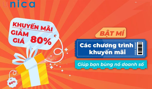 Xây dựng chương trình khuyến mãi và giảm giá giúp tăng doanh số bán hàng