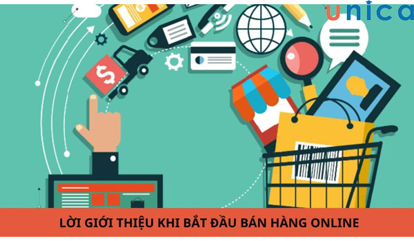 Lời giới thiệu khi bắt đầu bán hàng online