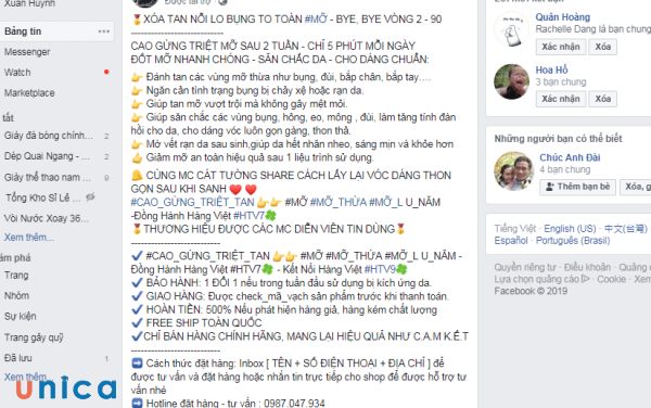 Bán hàng trên Facebook group