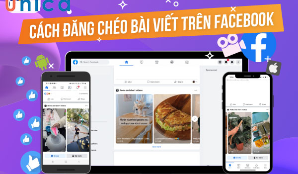 Đăng chéo video lên các page trên Facebook