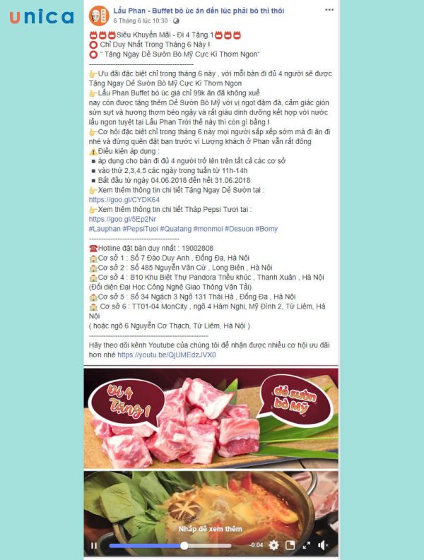 Nội dung giật tít sử dụng một tiêu đề hấp dẫn để thu hút sự chú ý của khách hàng