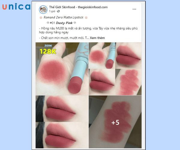 Mẫu quảng cáo sản phẩm đẹp