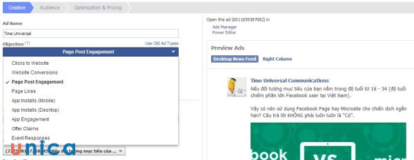 Power Editor là một công cụ được thiết kế để quản lý các chiến dịch quảng cáo lớn và phức tạp trên Facebook