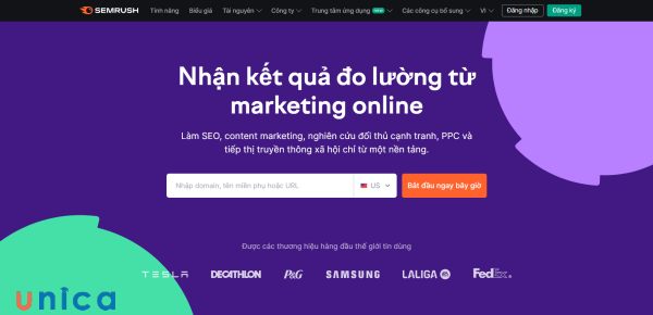 Semrush là một công cụ SEO mạnh mẽ