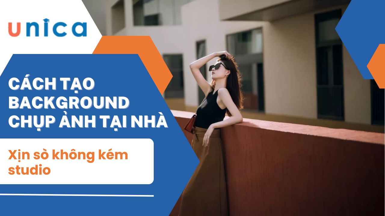 Cách tạo background chụp ảnh tại nhà xịn sò không kém studio