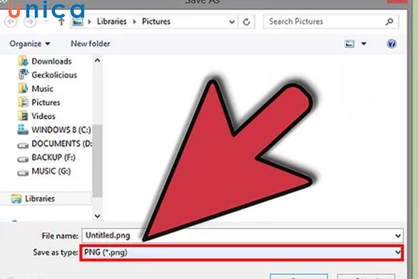 Chuyển đuôi ảnh sang PNG
