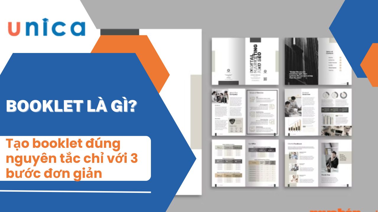 Booklet là gì? Các bước thiết kế một booklet đẹp