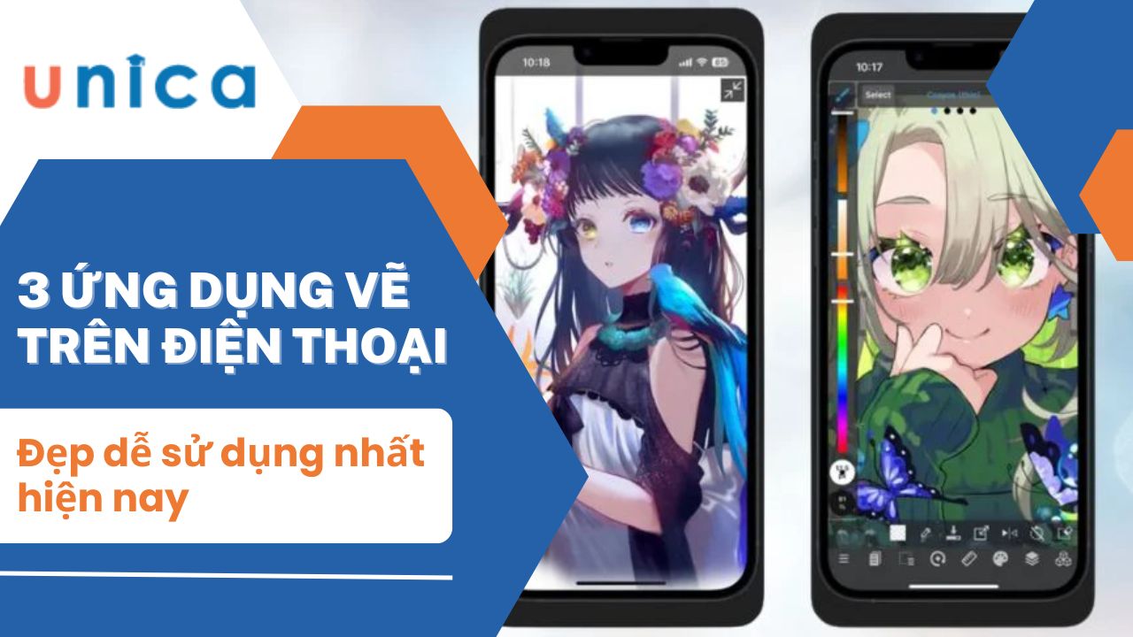 3 Ứng dụng vẽ trên điện thoại đẹp dễ sử dụng nhất hiện nay