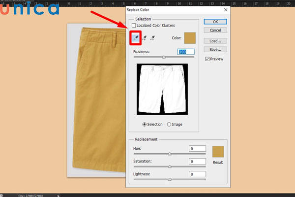 Chọn vào biểu tượng cây bút