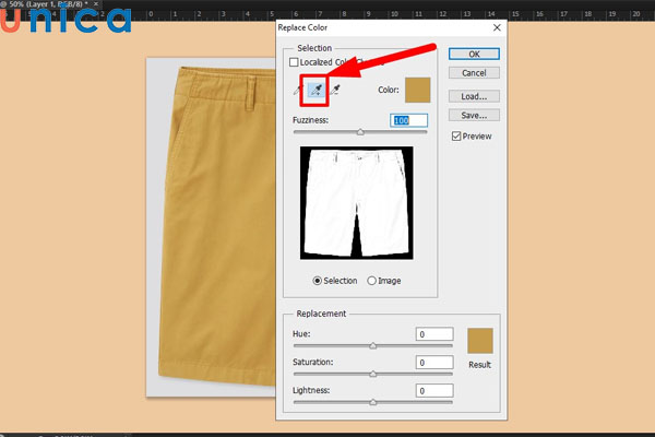 Chọn vùng còn lại
