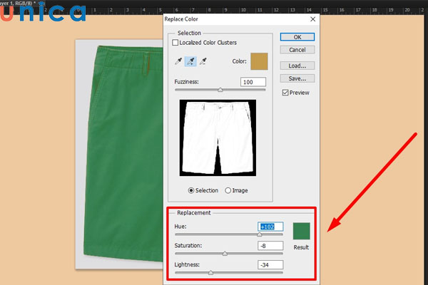 Điều chỉnh màu trong Photoshop