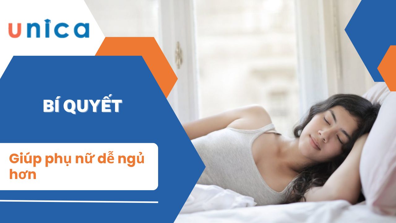 Bí quyết giúp phụ nữ dễ ngủ hơn