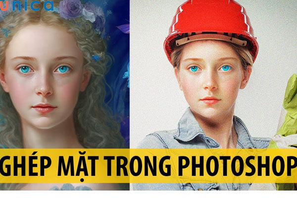 Cách ghép mặt trong Photoshop