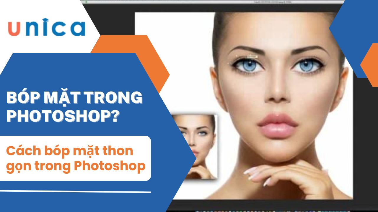 Hướng dẫn cách bóp mặt trong Photoshop chi tiết