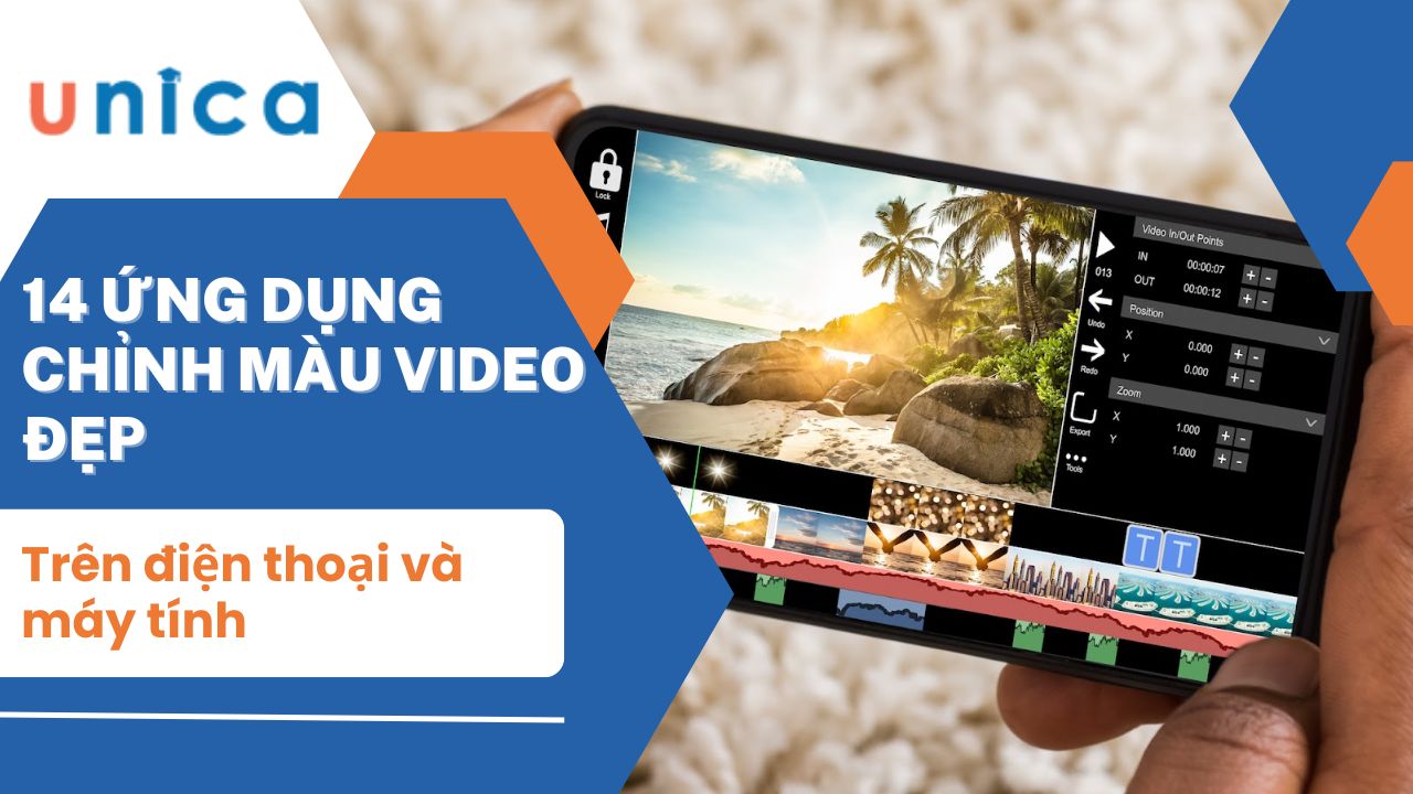 14 ứng dụng chỉnh màu video đẹp trên điện thoại và máy tính