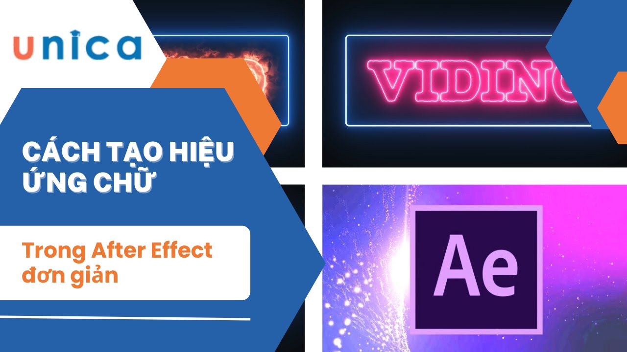 Hướng dẫn: Cách tạo hiệu ứng chữ trong After Effect đơn giản 