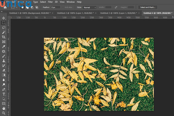 Kết quả tạo Pattern bằng Fill