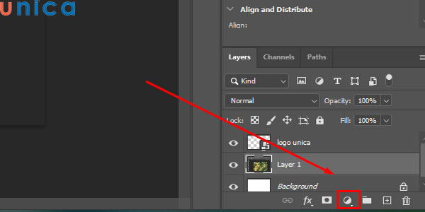 Chonj Create new fill or adjustment layer