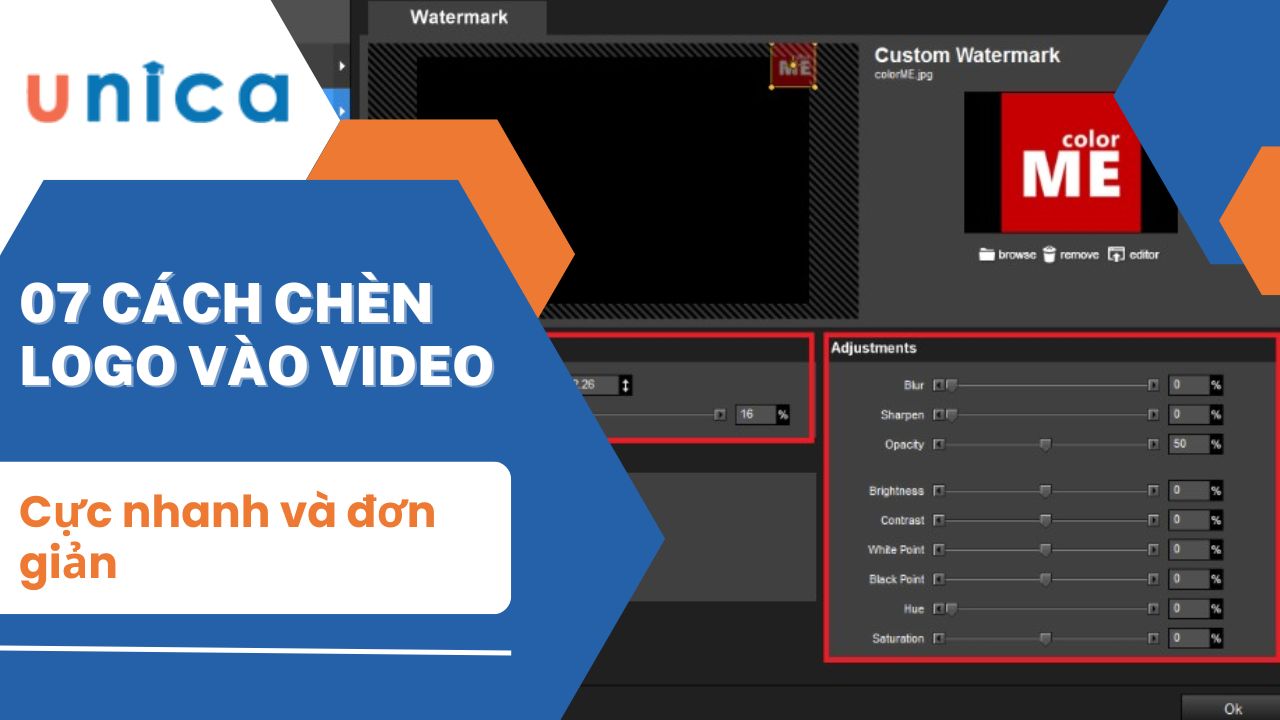 07 Cách chèn Logo vào Video cực nhanh và đơn giản