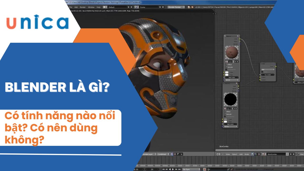 Blender là gì? Có tính năng nào nổi bật? Có nên dùng không?