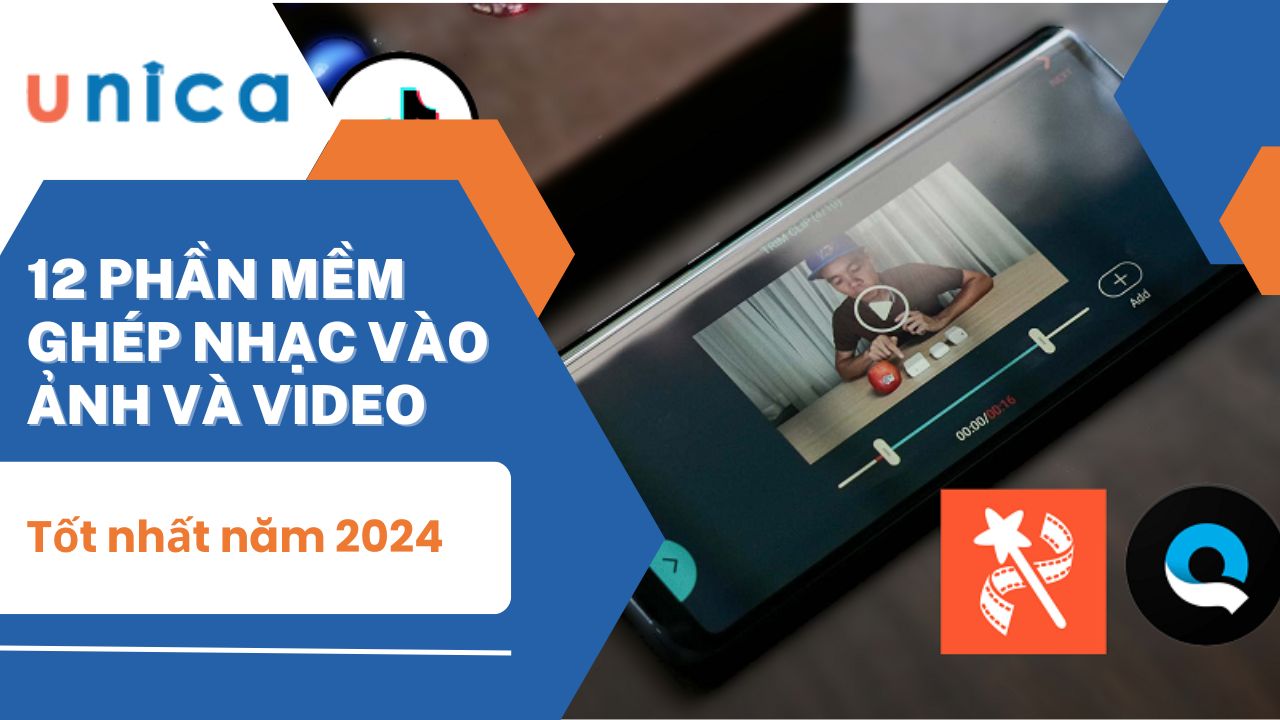 12 phần mềm ghép nhạc vào ảnh và video tốt nhất năm 2024