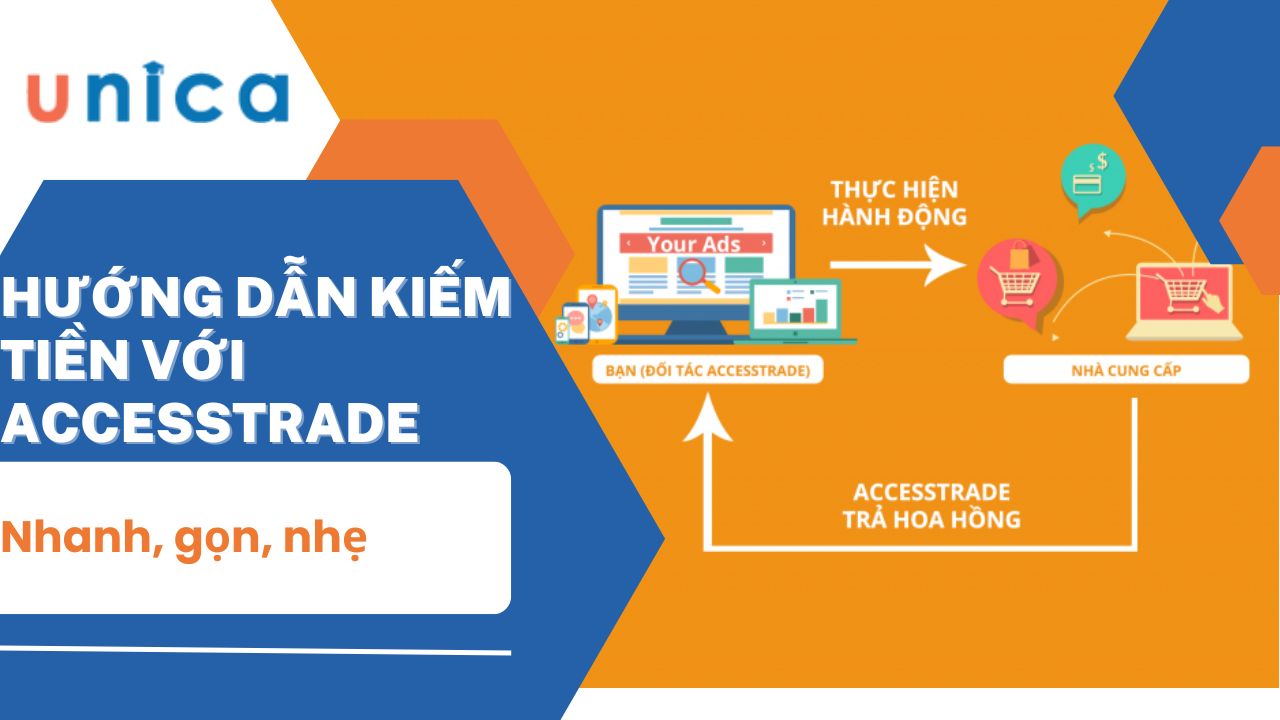 Hướng dẫn kiếm tiền với ACCESSTRADE nhanh, gọn, nhẹ