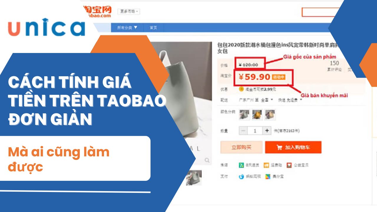 Hướng dẫn cách tính giá tiền trên Taobao ai cũng làm được