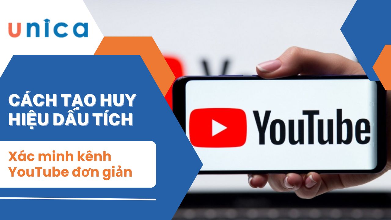 Cách tạo huy hiệu dấu tích xác minh kênh YouTube đơn giản