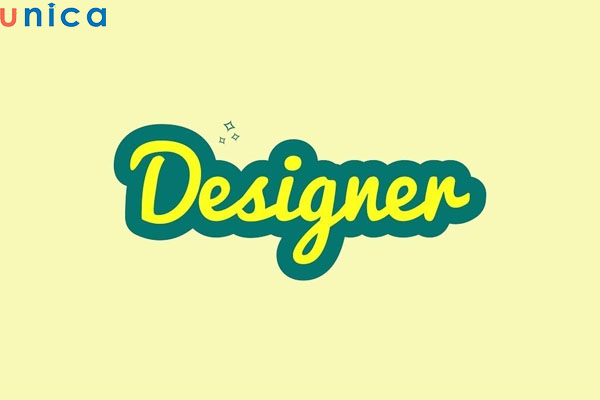 Mẫu tạo viền chữ Photoshop đơn giản