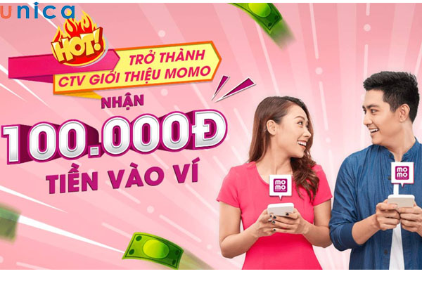 Trở thành CTV ví Momo để kiếm tiền