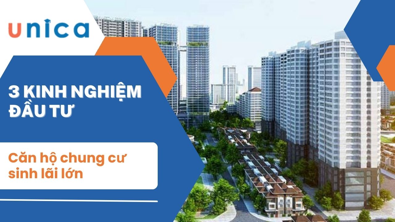 3 kinh nghiệm đầu tư căn hộ chung cư sinh lãi lớn
