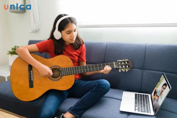 Lợi ích học guitar trực tuyến