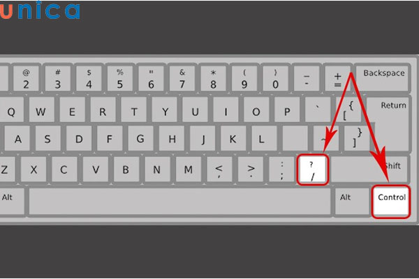 Phím tắt khóa 1 Layer