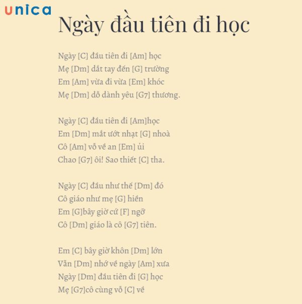Ngày đầu tiên đi học