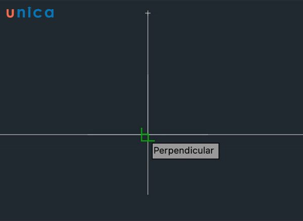 Bắt điểm vuông góc (Perpendicular)