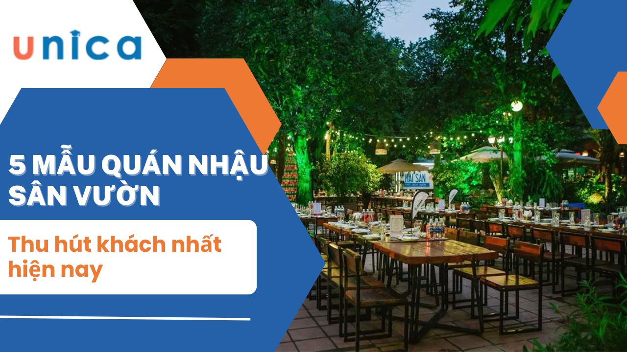 5 Mẫu quán nhậu sân vườn thu hút khách nhất hiện nay