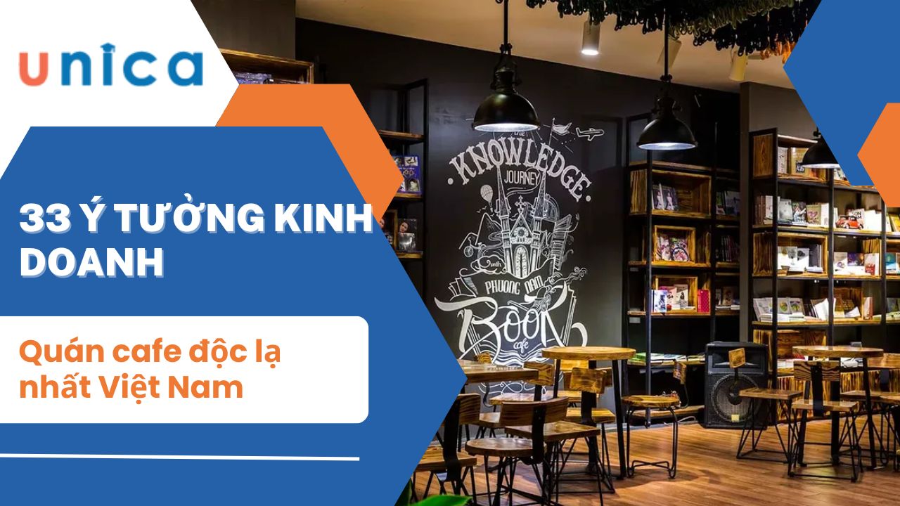 33 ý tưởng kinh doanh quán cafe độc lạ nhất Việt Nam