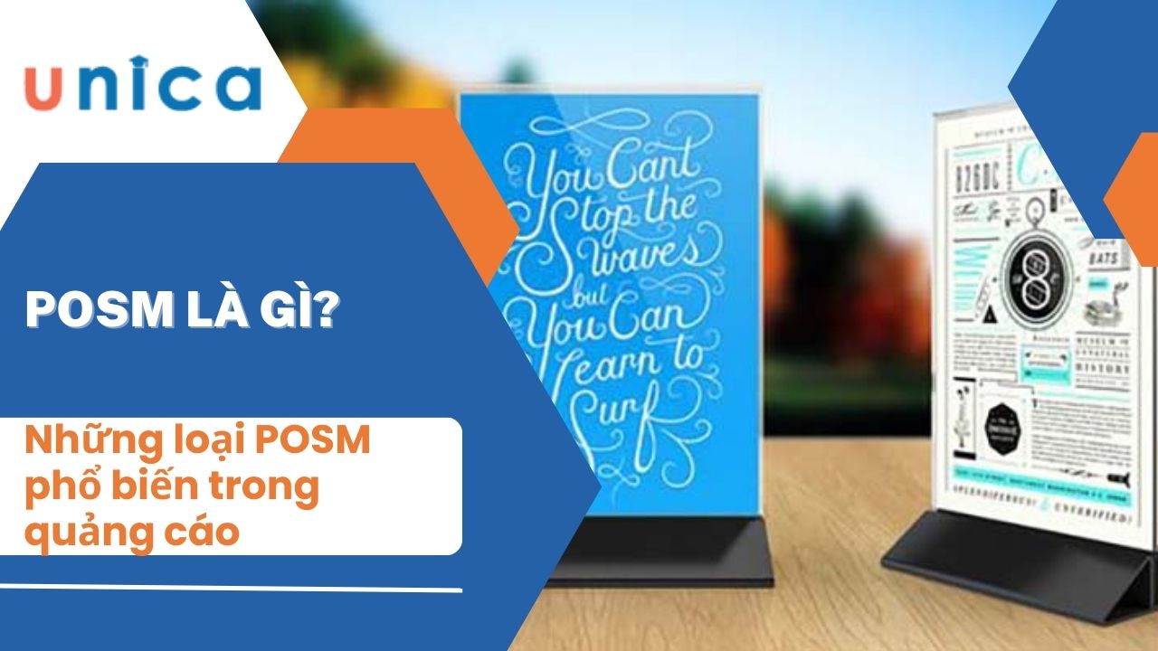 POSM là gì? Những loại POSM phổ biến trong quảng cáo