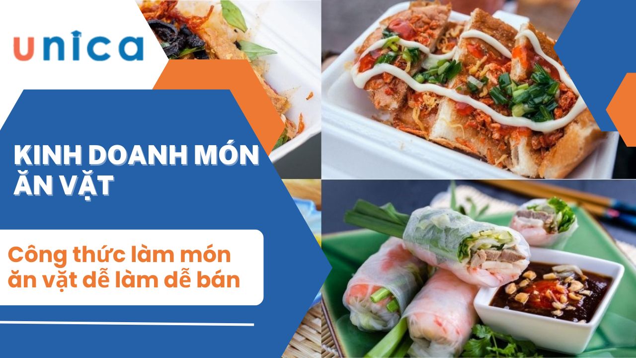 Công thức làm các món ăn vặt dễ làm để bán