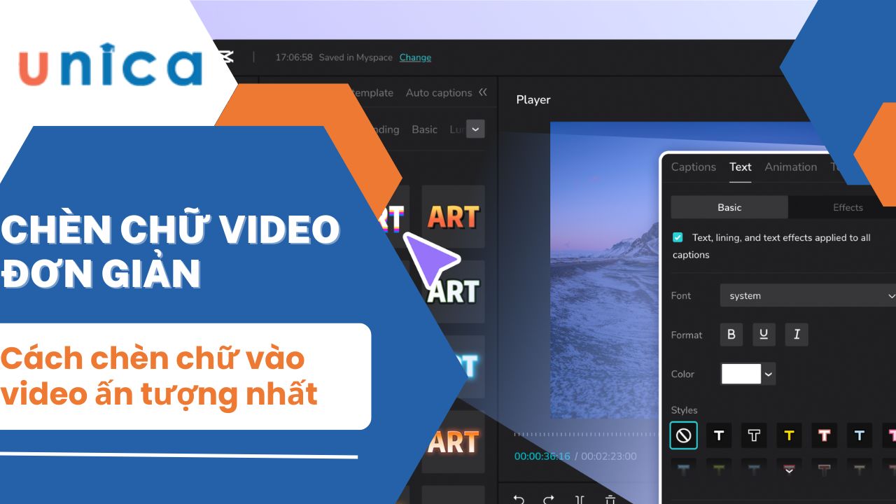 Hướng dẫn cách chèn chữ vào video đơn giản và ấn tượng